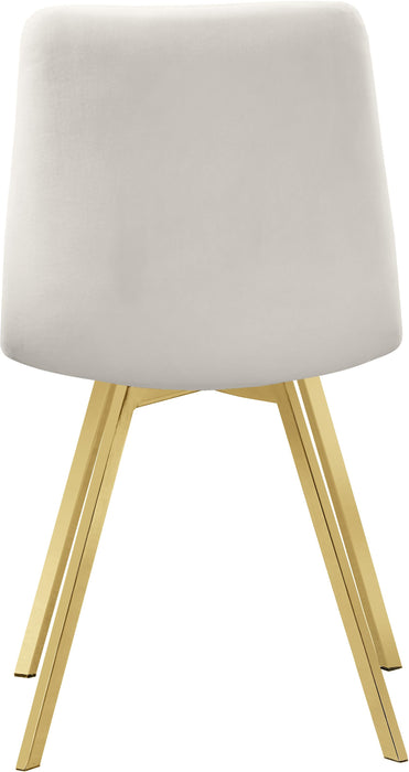 Annie Cream Velvet Dining Chair - Royal Furniture & Gifts (MI) - Multi Location
