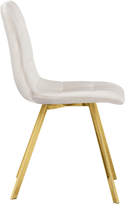 Annie Cream Velvet Dining Chair - Royal Furniture & Gifts (MI) - Multi Location