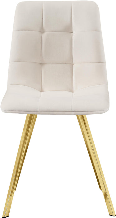 Annie Cream Velvet Dining Chair - Royal Furniture & Gifts (MI) - Multi Location
