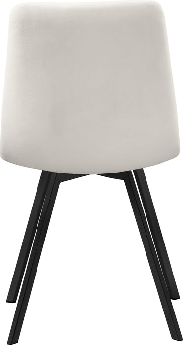 Annie Cream Velvet Dining Chair - Royal Furniture & Gifts (MI) - Multi Location