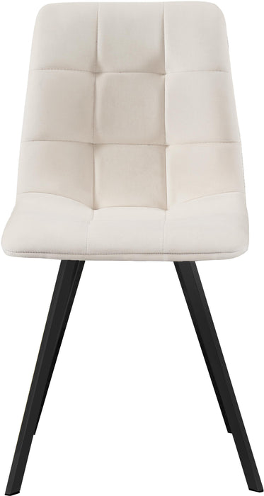 Annie Cream Velvet Dining Chair - Royal Furniture & Gifts (MI) - Multi Location