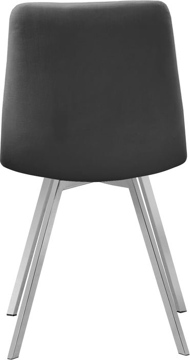 Annie Grey Velvet Dining Chair - Royal Furniture & Gifts (MI) - Multi Location