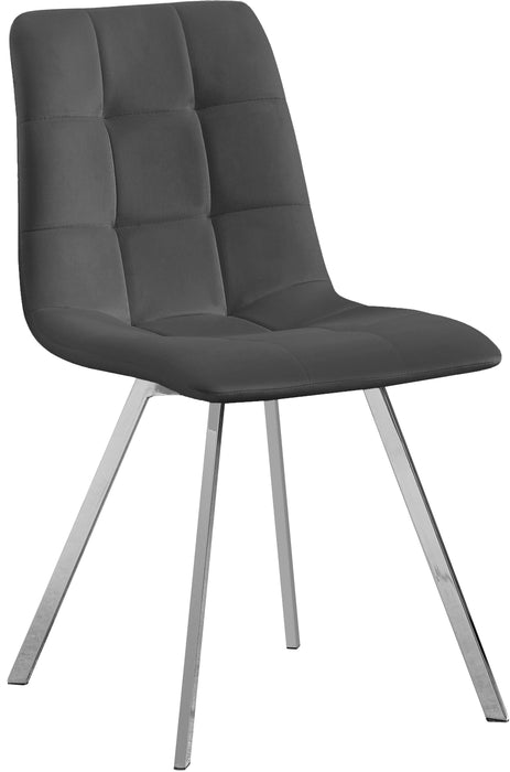 Annie Grey Velvet Dining Chair - Royal Furniture & Gifts (MI) - Multi Location