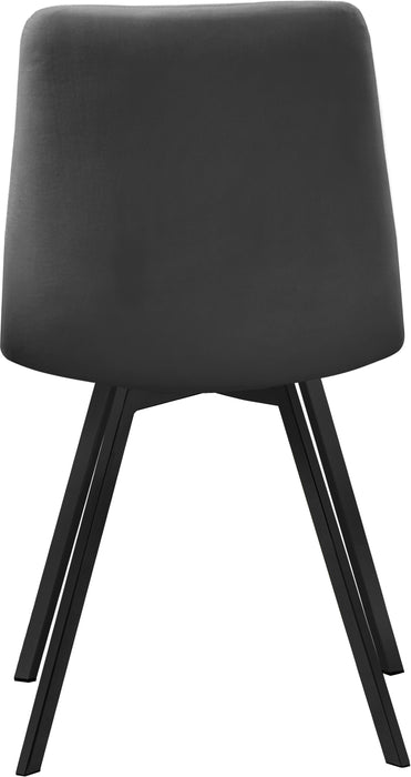 Annie Grey Velvet Dining Chair - Royal Furniture & Gifts (MI) - Multi Location