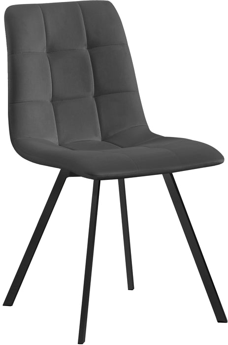 Annie Grey Velvet Dining Chair - Royal Furniture & Gifts (MI) - Multi Location