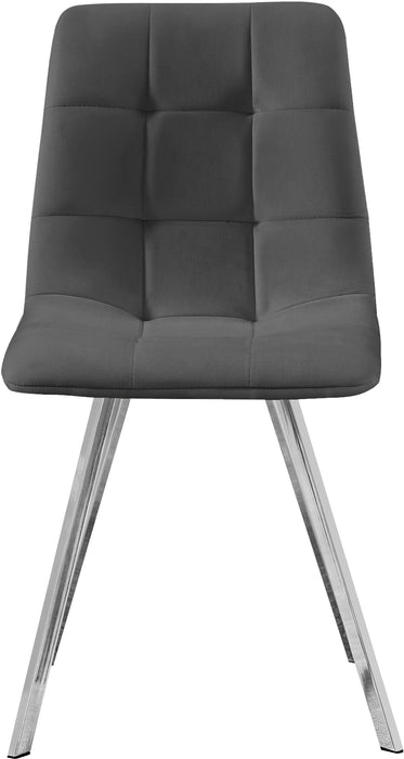 Annie Grey Velvet Dining Chair - Royal Furniture & Gifts (MI) - Multi Location