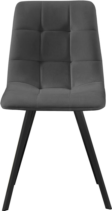Annie Grey Velvet Dining Chair - Royal Furniture & Gifts (MI) - Multi Location