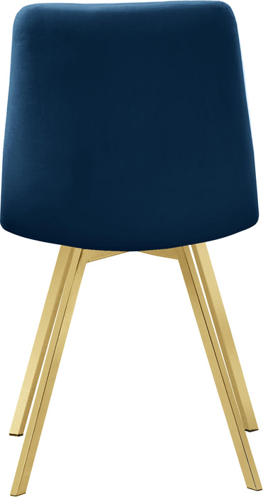 Annie Navy Velvet Dining Chair - Royal Furniture & Gifts (MI) - Multi Location