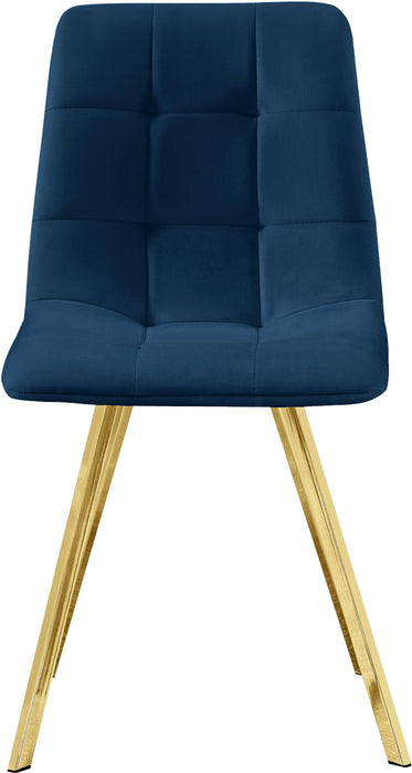 Annie Navy Velvet Dining Chair - Royal Furniture & Gifts (MI) - Multi Location