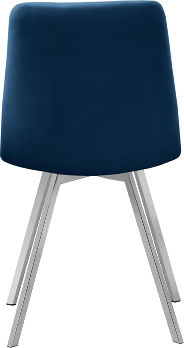 Annie Navy Velvet Dining Chair - Royal Furniture & Gifts (MI) - Multi Location