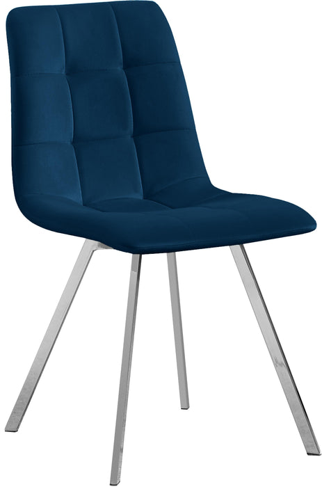 Annie Navy Velvet Dining Chair - Royal Furniture & Gifts (MI) - Multi Location