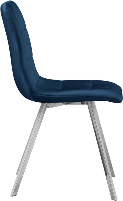 Annie Navy Velvet Dining Chair - Royal Furniture & Gifts (MI) - Multi Location