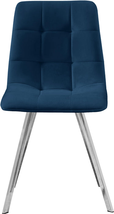 Annie Navy Velvet Dining Chair - Royal Furniture & Gifts (MI) - Multi Location