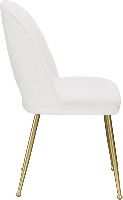 Logan Cream Velvet Dining Chair - Royal Furniture & Gifts (MI) - Multi Location