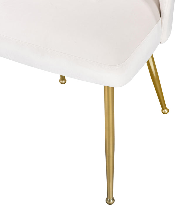 Logan Cream Velvet Dining Chair - Royal Furniture & Gifts (MI) - Multi Location