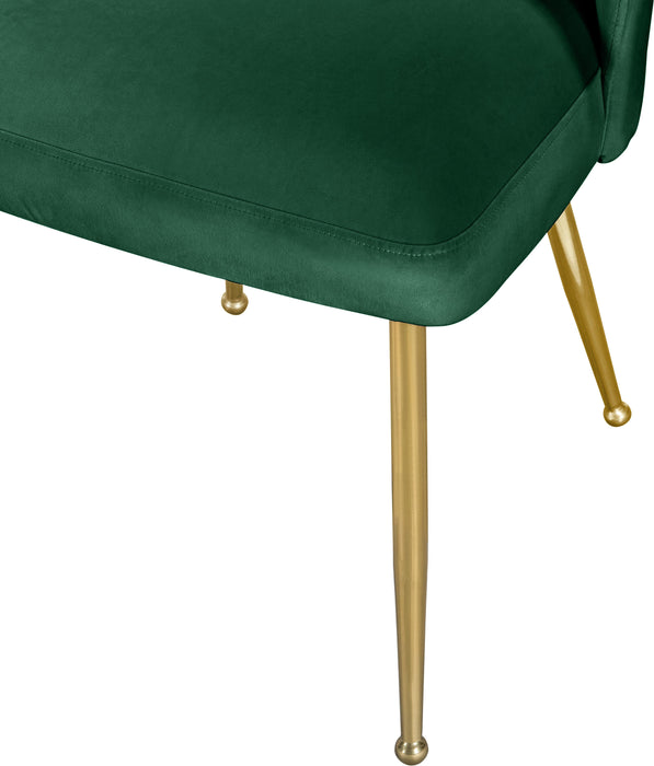 Logan Green Velvet Dining Chair - Royal Furniture & Gifts (MI) - Multi Location
