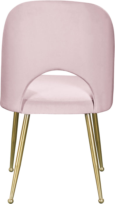 Logan Pink Velvet Dining Chair - Royal Furniture & Gifts (MI) - Multi Location