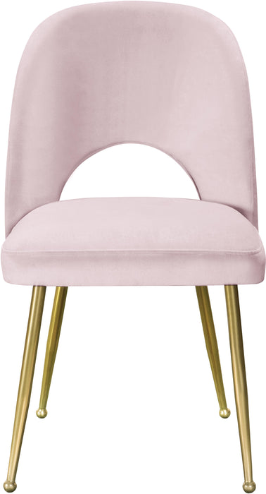 Logan Pink Velvet Dining Chair - Royal Furniture & Gifts (MI) - Multi Location