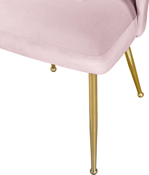 Logan Pink Velvet Dining Chair - Royal Furniture & Gifts (MI) - Multi Location