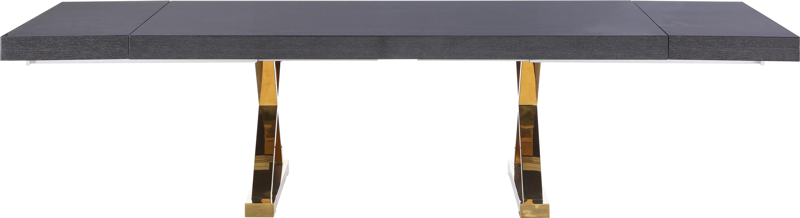 Excel Grey Oak Veneer Lacquer Extendable Dining Table (3 Boxes) - Royal Furniture & Gifts (MI) - Multi Location