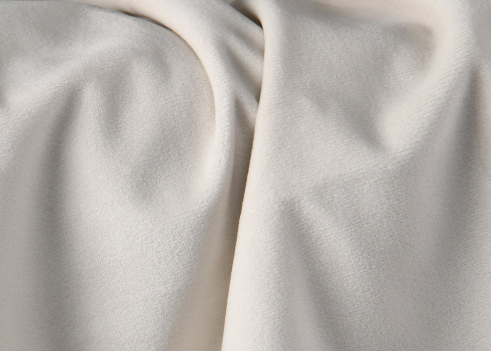 Elly Cream Velvet Full Bed - Royal Furniture & Gifts (MI) - Multi Location