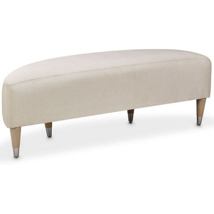 AICO Eclipse Bed Bench in Moonlight