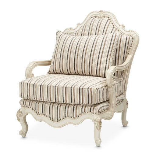 AICO Lavelle Bergere Wood Chair Birch in Classic Pearl image