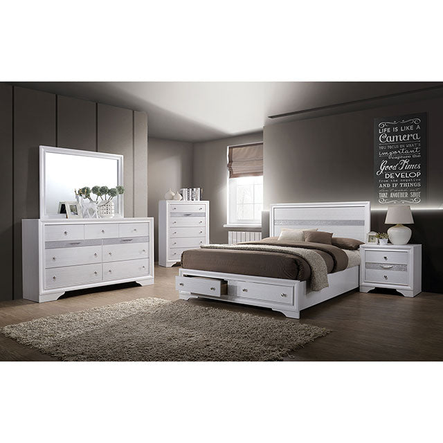 Chrissy 4 Pc Queen Bedroom Set - Royal Furniture & Gifts (MI) - Multi Location