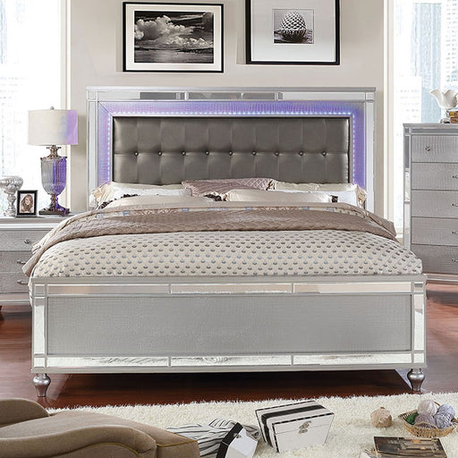 Brachium Queen Bedroom Set Silver - Royal Furniture & Gifts (MI) - Multi Location