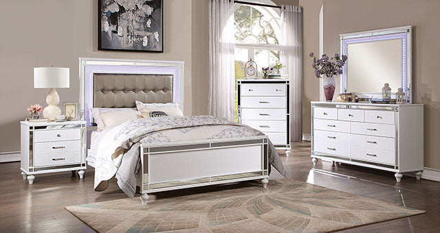 Brachium Queen Bedroom Set Silver - Royal Furniture & Gifts (MI) - Multi Location