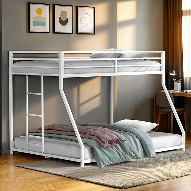 Rothwell Metal Bunk Bed Twin/ Full - Royal Furniture & Gifts (MI) - Multi Location
