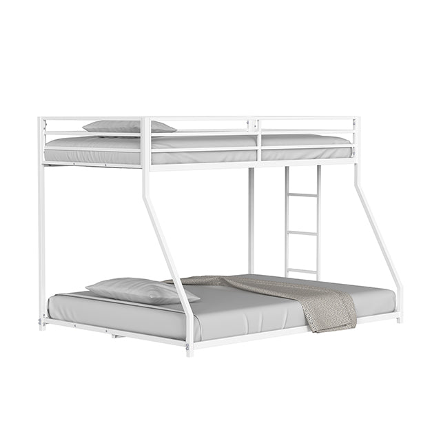 Rothwell Metal Bunk Bed Twin/ Full - Royal Furniture & Gifts (MI) - Multi Location