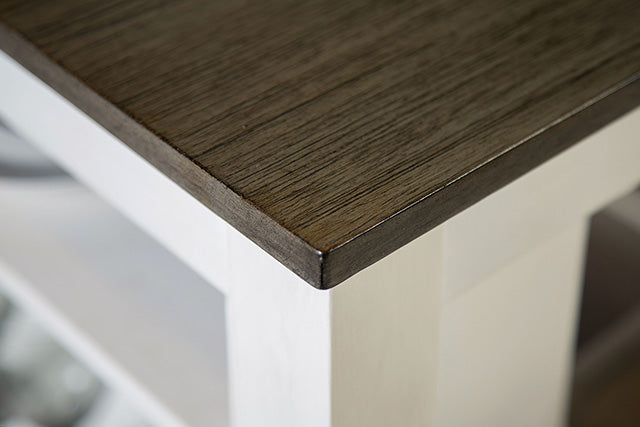 Lescles 3 Pc Counter Ht Set (1 Table + 2 Chairs) - Royal Furniture & Gifts (MI) - Multi Location