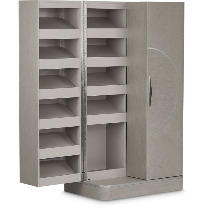 AICO Eclipse Footwear Cabinet in Moonlight