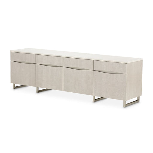 AICO Marin Media Cabinet in Greige image