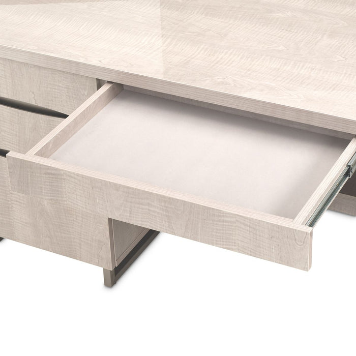 AICO Marin Desk in Greige