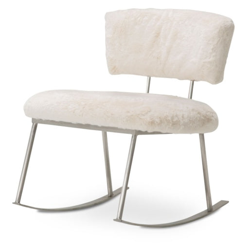 AICO Furniture A La Carte Pebble Beach Rocker Chair in Powder image
