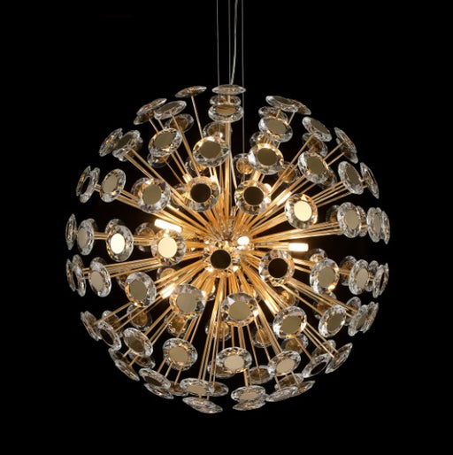 AICO Furniture Lighting Pendant 18 Light Round Chandelier image