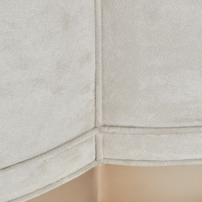 AICO Malibu Crest Cocktail Ottoman in Chardonnay