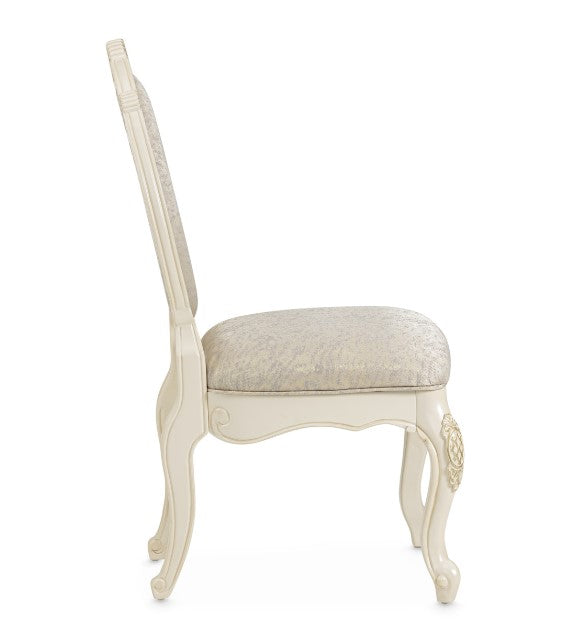 AICO Lavelle Side Chair in Classic Pearl (Set of 2)