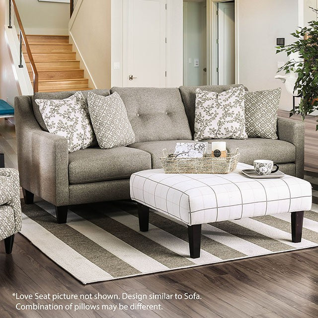 Dorset Light Gray Love Seat - Royal Furniture & Gifts (MI) - Multi Location