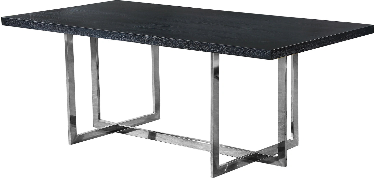Elle Chrome Dining Table