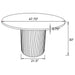 Bradbury Dining Table - Royal Furniture & Gifts (MI) - Multi Location