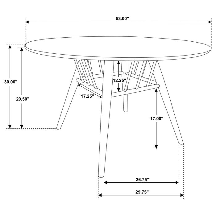 Everton Dining Table - Royal Furniture & Gifts (MI) - Multi Location