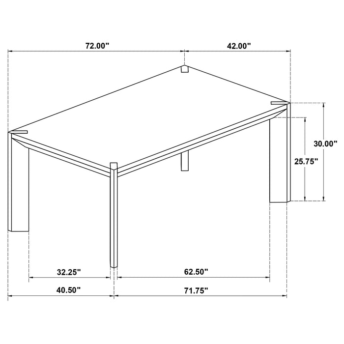 Bruner Dining Table - Royal Furniture & Gifts (MI) - Multi Location