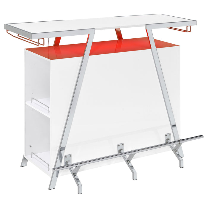 Araceli Home Bar with LED Lighting - Royal Furniture & Gifts (MI) - Multi Location