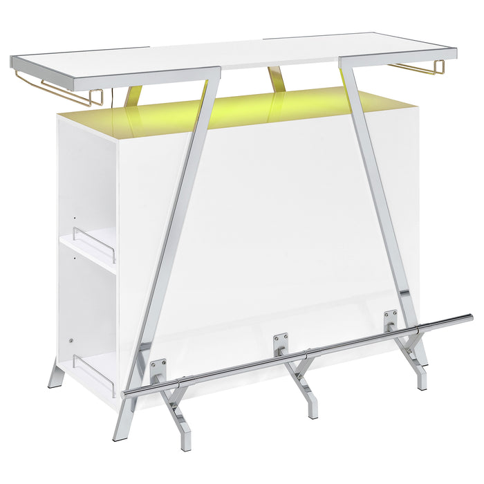 Araceli Home Bar with LED Lighting - Royal Furniture & Gifts (MI) - Multi Location