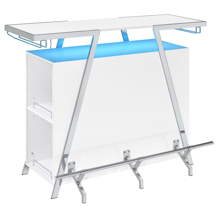 Araceli Home Bar with LED Lighting - Royal Furniture & Gifts (MI) - Multi Location