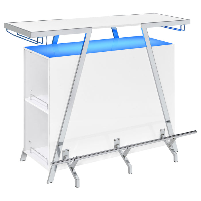 Araceli Home Bar with LED Lighting - Royal Furniture & Gifts (MI) - Multi Location