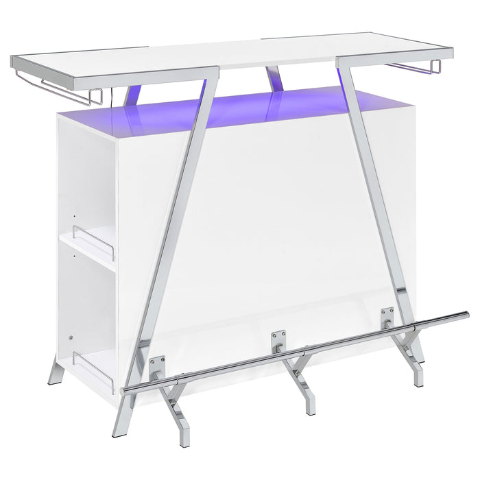 Araceli Home Bar with LED Lighting - Royal Furniture & Gifts (MI) - Multi Location